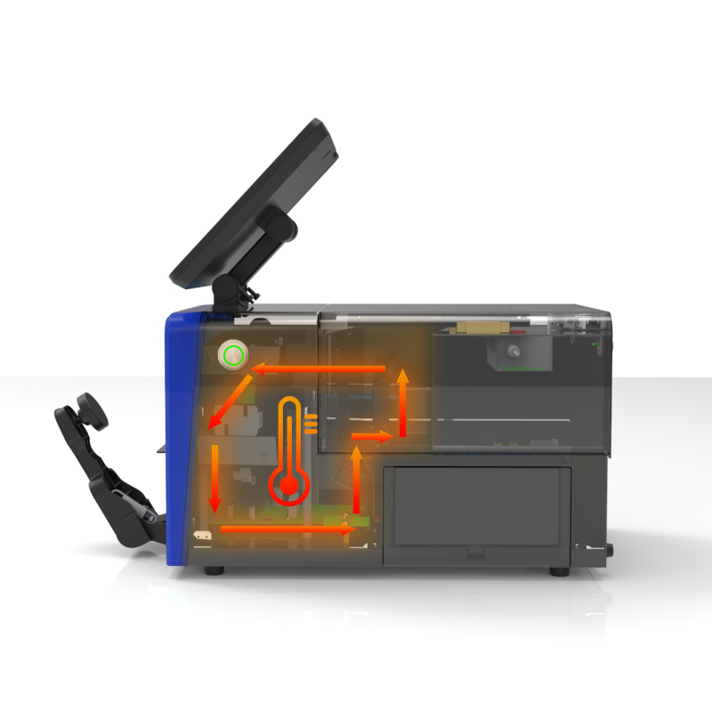 Automatic temperature and humidity compensation function, make the measurement data more accurate